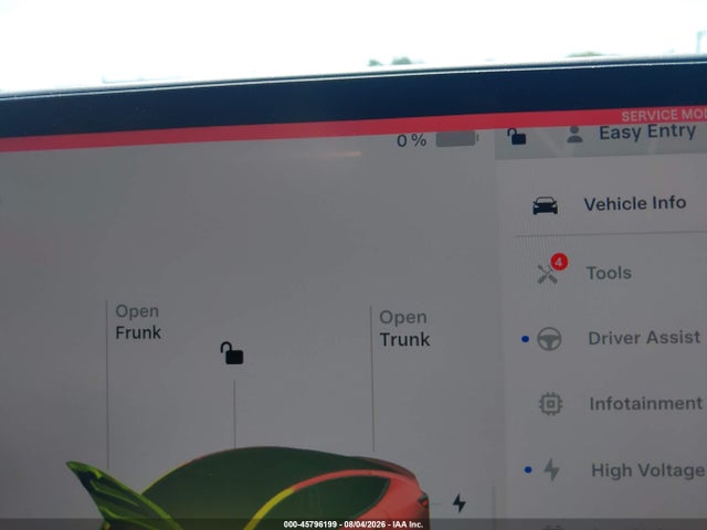 45796199 :رقم المزاد ، 7SAYGDEF8RA264214 vin ، 2024 Tesla Model Y Performance Dual Motor All-wheel Drive مزاد بيع
