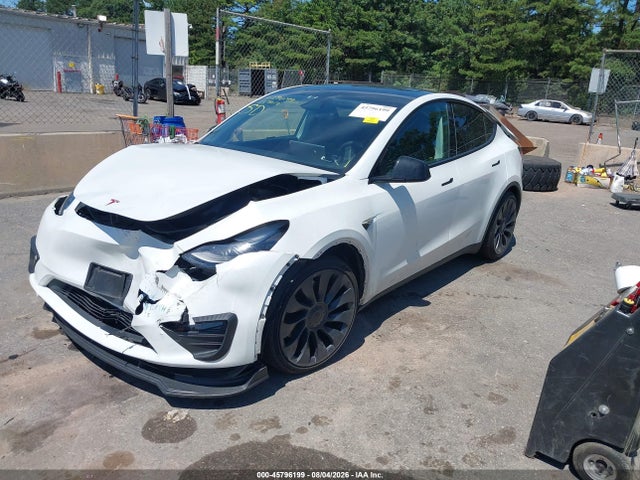 45796199 :رقم المزاد ، 7SAYGDEF8RA264214 vin ، 2024 Tesla Model Y Performance Dual Motor All-wheel Drive مزاد بيع