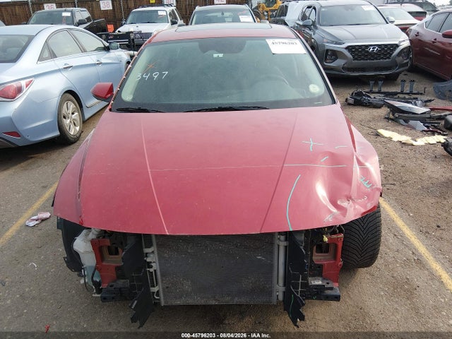 45796203 :رقم المزاد ، KMHLN4AJ8MU010847 vin ، 2021 Hyundai Elantra Hybrid Limited مزاد بيع