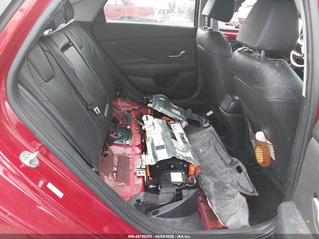 45796203 :رقم المزاد ، KMHLN4AJ8MU010847 vin ، 2021 Hyundai Elantra Hybrid Limited مزاد بيع