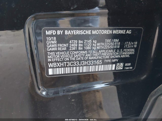 BMW X1 Xdrive28i 2018 WBXHT3C33J3H33165 Image 9