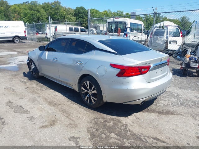 2016 Nissan Maxima 3.5 S მანქანა იყიდება აუქციონზე, vin: 1N4AA6AP5GC412283, აუქციონის ნომერი: 45796227