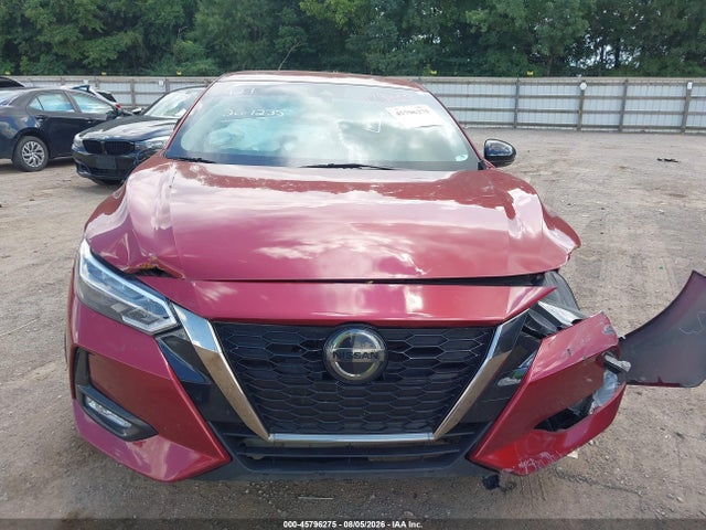2021 Nissan Sentra Sr Xtronic Cvt მანქანა იყიდება აუქციონზე, vin: 3N1AB8DV3MY256814, აუქციონის ნომერი: 45796275