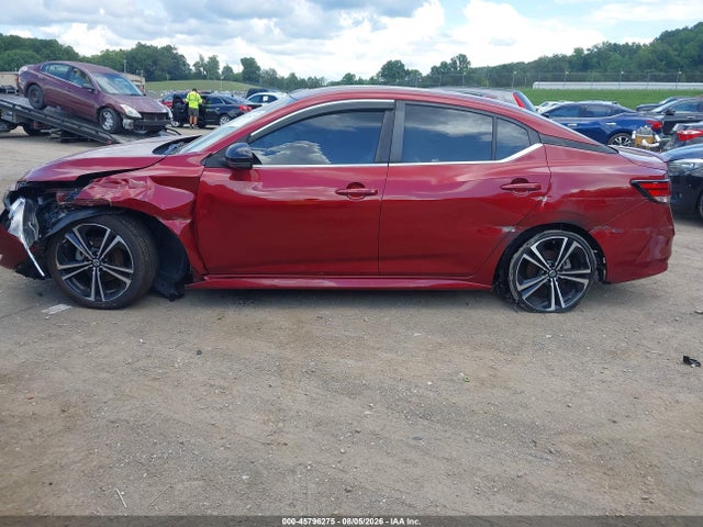 2021 Nissan Sentra Sr Xtronic Cvt მანქანა იყიდება აუქციონზე, vin: 3N1AB8DV3MY256814, აუქციონის ნომერი: 45796275