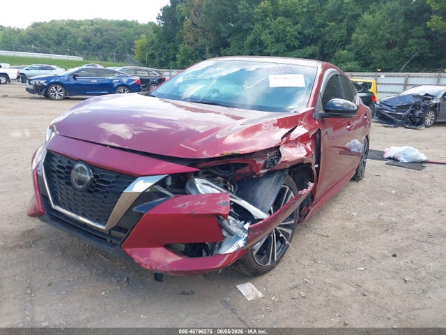 2021 Nissan Sentra Sr Xtronic Cvt მანქანა იყიდება აუქციონზე, vin: 3N1AB8DV3MY256814, აუქციონის ნომერი: 45796275