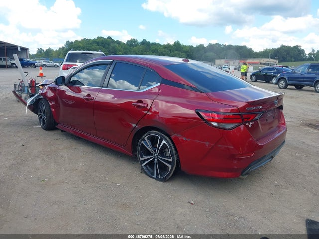 2021 Nissan Sentra Sr Xtronic Cvt მანქანა იყიდება აუქციონზე, vin: 3N1AB8DV3MY256814, აუქციონის ნომერი: 45796275