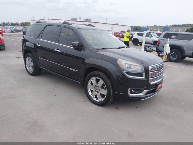 45796296 :رقم المزاد ، 1GKKRTKD5FJ217907 vin ، 2015 Gmc Acadia Denali مزاد بيع