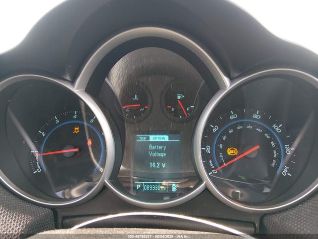 45796297 :رقم المزاد ، 1G1PE5SB1E7301492 vin ، 2014 Chevrolet Cruze 2lt Auto مزاد بيع