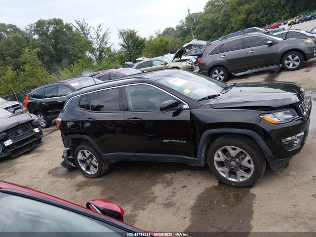 45796347 :رقم المزاد ، 3C4NJDCB4LT185314 vin ، 2020 Jeep Compass Limited 4x4 مزاد بيع