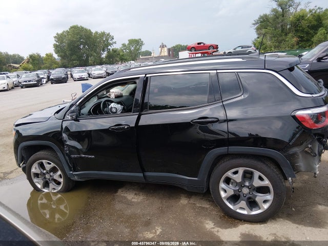 45796347 :رقم المزاد ، 3C4NJDCB4LT185314 vin ، 2020 Jeep Compass Limited 4x4 مزاد بيع