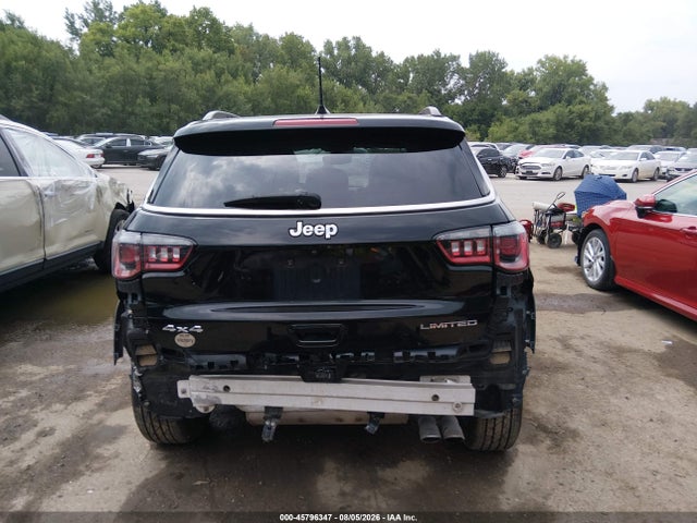 45796347 :رقم المزاد ، 3C4NJDCB4LT185314 vin ، 2020 Jeep Compass Limited 4x4 مزاد بيع