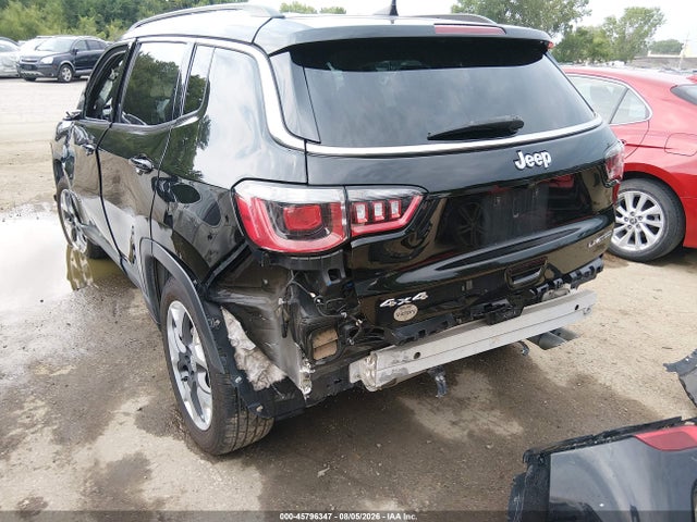 45796347 :رقم المزاد ، 3C4NJDCB4LT185314 vin ، 2020 Jeep Compass Limited 4x4 مزاد بيع