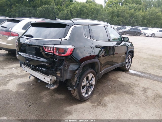 45796347 :رقم المزاد ، 3C4NJDCB4LT185314 vin ، 2020 Jeep Compass Limited 4x4 مزاد بيع