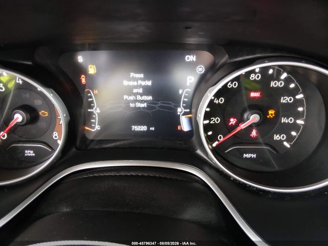 45796347 :رقم المزاد ، 3C4NJDCB4LT185314 vin ، 2020 Jeep Compass Limited 4x4 مزاد بيع