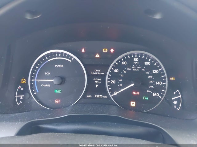 Aukcja sprzedaży 2015 Lexus Es 300h, vin: JTHBW1GG4F2091219, numer aukcji: 45796403