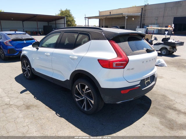 2019 Volvo Xc40 T5 R-design მანქანა იყიდება აუქციონზე, vin: YV4162UM4K2096442, აუქციონის ნომერი: 45796499