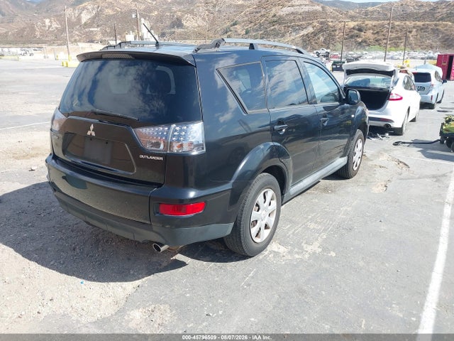 2012 Mitsubishi Outlander Es მანქანა იყიდება აუქციონზე, vin: JA4AS2AW5CU001598, აუქციონის ნომერი: 45796509