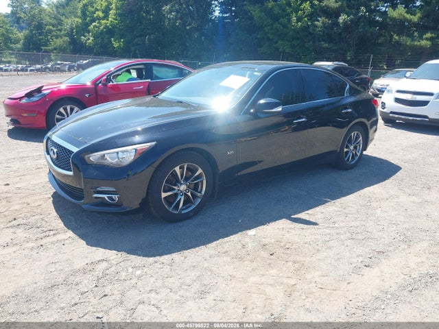 45796522 :رقم المزاد ، JN1EV7ARXHM840050 vin ، 2017 Infiniti Q50 3.0t Signature Edition مزاد بيع