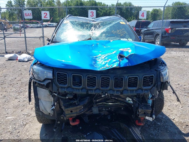45796548 :رقم المزاد ، 3C4NJDDN9ST543515 vin ، 2025 Jeep Compass Trailhawk 4x4 مزاد بيع