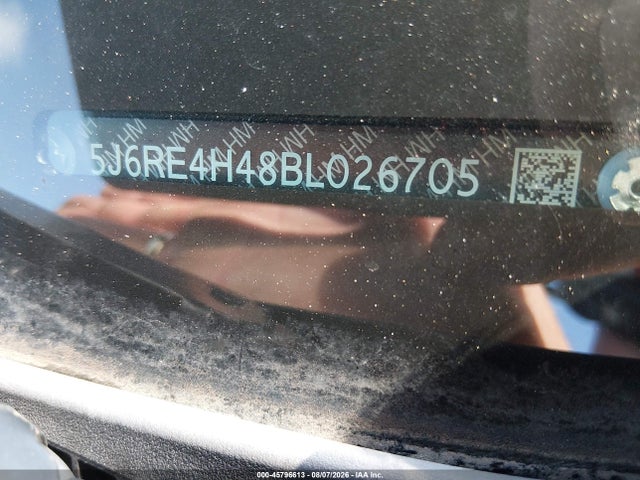 45796613 :رقم المزاد ، 5J6RE4H48BL026705 vin ، 2011 Honda Cr-v Se مزاد بيع