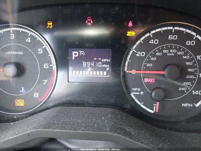 Aukcja sprzedaży 2017 Subaru Impreza 2.0i Premium, vin: 4S3GKAB69H3601689, numer aukcji: 45796616