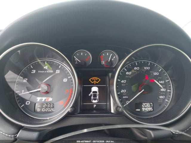 2014 Audi Tts 2.0t მანქანა იყიდება აუქციონზე, vin: TRUB1AFK1E1005994, აუქციონის ნომერი: 45796647