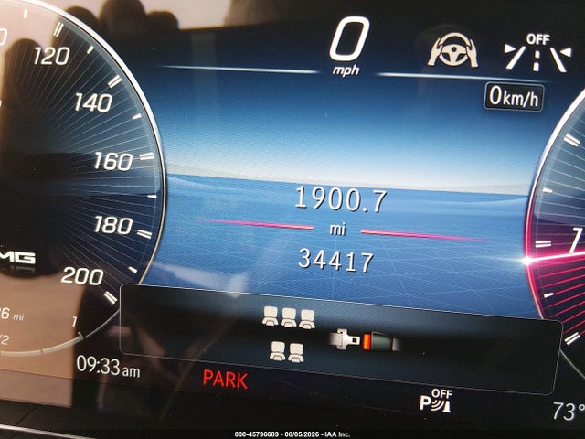 45796689 :رقم المزاد ، 4JGFF8KE1SB435581 vin ، 2025 Mercedes-benz Amg Gls 63 4matic+ مزاد بيع
