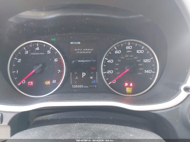 45796716 :رقم المزاد ، JA4AT3AA9KZ031308 vin ، 2019 Mitsubishi Eclipse Cross Es مزاد بيع