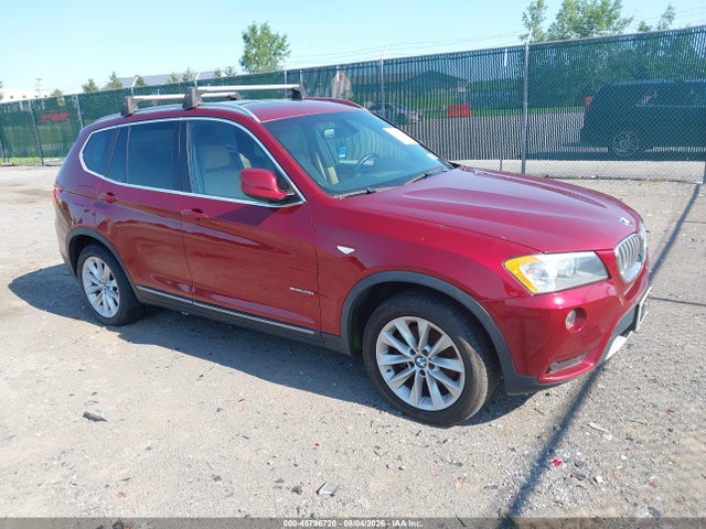 2012 Bmw X3 Xdrive28i მანქანა იყიდება აუქციონზე, vin: 5UXWX5C57CL725106, აუქციონის ნომერი: 45796720