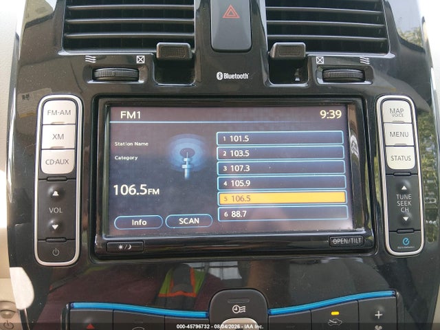 Продаж на аукціоні авто 2011 Nissan Leaf Sl, vin: JN1AZ0CP3BT004678, номер лоту: 45796732