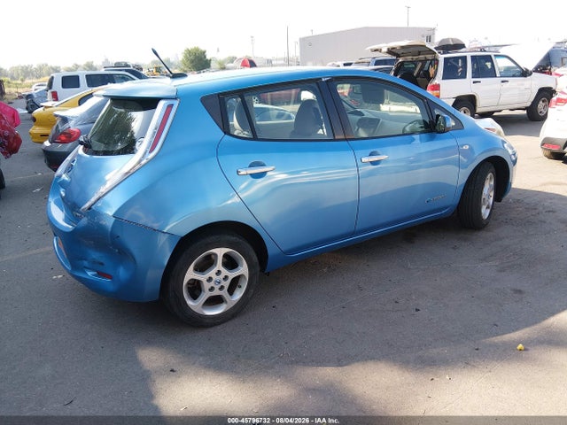Продаж на аукціоні авто 2011 Nissan Leaf Sl, vin: JN1AZ0CP3BT004678, номер лоту: 45796732