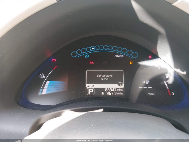 Продаж на аукціоні авто 2011 Nissan Leaf Sl, vin: JN1AZ0CP3BT004678, номер лоту: 45796732