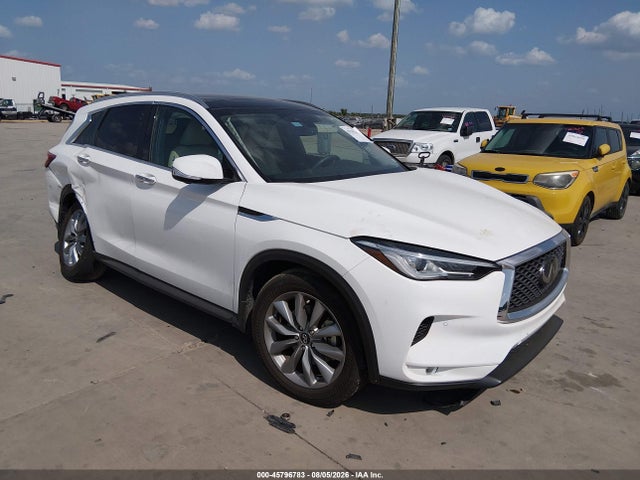 45796783 :رقم المزاد ، 3PCAJ5CA4MF126405 vin ، 2021 Infiniti Qx50 Essential مزاد بيع