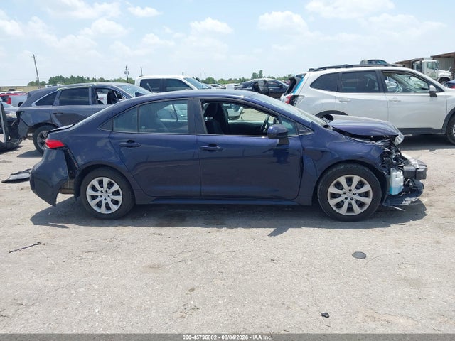 Продаж на аукціоні авто 2022 Toyota Corolla Le, vin: 5YFEPMAE5NP345072, номер лоту: 45796802