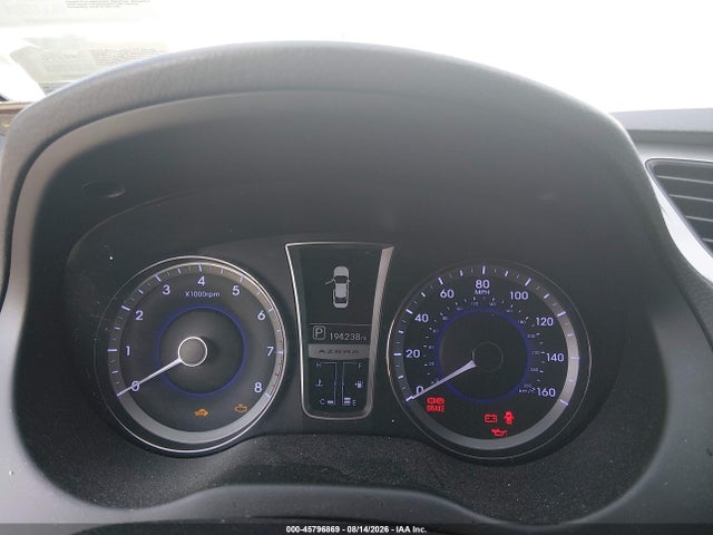 Aukcja sprzedaży 2013 Hyundai Azera, vin: KMHFG4JG9DA246808, numer aukcji: 45796869
