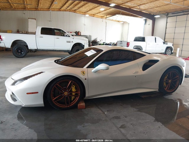 45796977 :رقم المزاد ، ZFF79ALA7J0230832 vin ، 2018 Ferrari 488 Gtb مزاد بيع