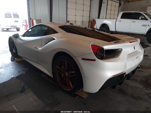 45796977 :رقم المزاد ، ZFF79ALA7J0230832 vin ، 2018 Ferrari 488 Gtb مزاد بيع