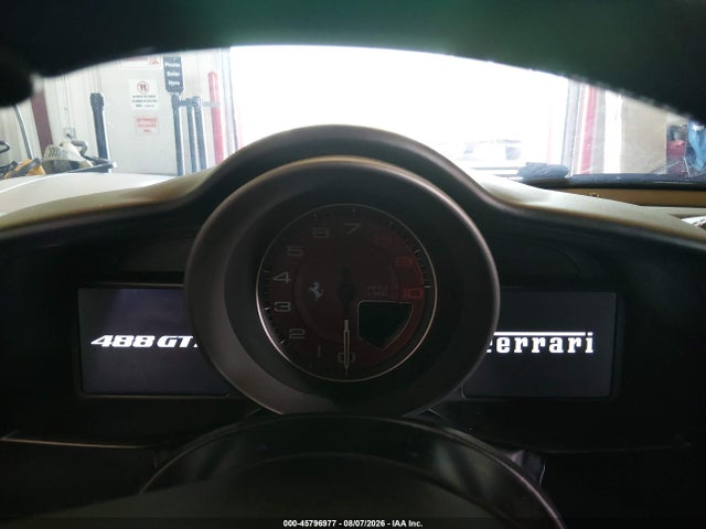 45796977 :رقم المزاد ، ZFF79ALA7J0230832 vin ، 2018 Ferrari 488 Gtb مزاد بيع