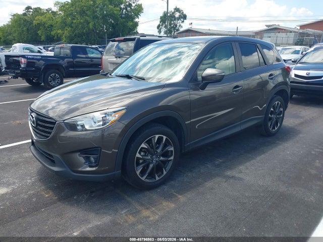 2016 Mazda Cx-5 Grand Touring მანქანა იყიდება აუქციონზე, vin: JM3KE2DY0G0797647, აუქციონის ნომერი: 45796983