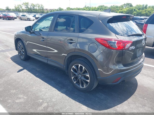 2016 Mazda Cx-5 Grand Touring მანქანა იყიდება აუქციონზე, vin: JM3KE2DY0G0797647, აუქციონის ნომერი: 45796983