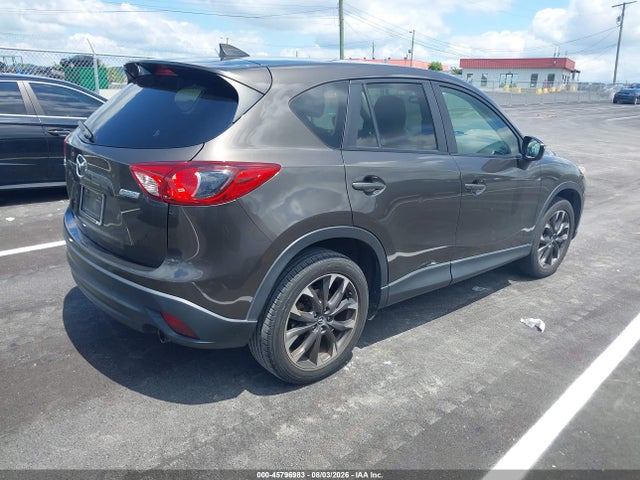 2016 Mazda Cx-5 Grand Touring მანქანა იყიდება აუქციონზე, vin: JM3KE2DY0G0797647, აუქციონის ნომერი: 45796983