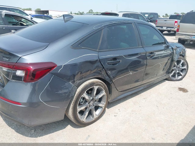 2026 Honda Civic Hybrid Sport/sport Touring მანქანა იყიდება აუქციონზე, vin: 2HGFE4F87TH323785, აუქციონის ნომერი: 45796984