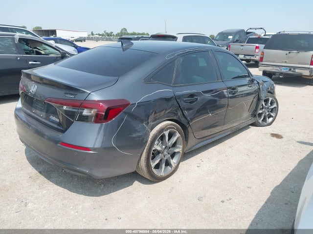 2026 Honda Civic Hybrid Sport/sport Touring მანქანა იყიდება აუქციონზე, vin: 2HGFE4F87TH323785, აუქციონის ნომერი: 45796984