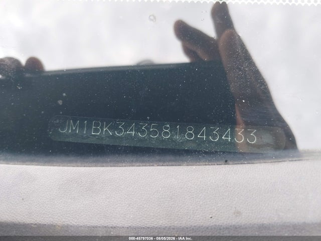 Aukcja sprzedaży 2008 Mazda Mazda3, vin: JM1BK343581843433, numer aukcji: 45797036