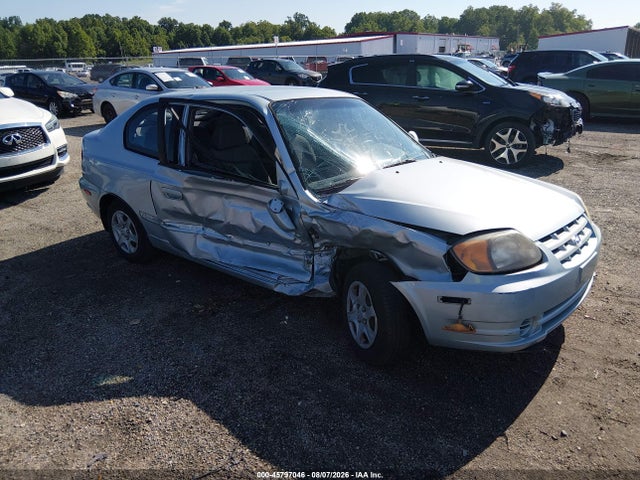 45797046 :رقم المزاد ، KMHCG35C74U292656 vin ، 2004 Hyundai Accent Gl/gt مزاد بيع