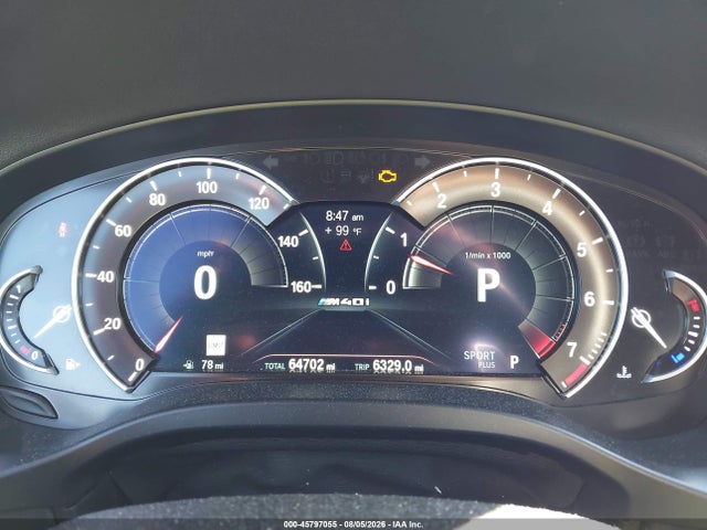 Продаж на аукціоні авто 2019 Bmw X3 M40i, vin: 5UXTS3C52K0Z09844, номер лоту: 45797055