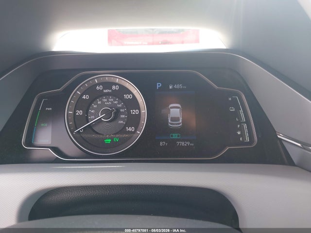 2020 Hyundai Ioniq Hybrid Blue მანქანა იყიდება აუქციონზე, vin: KMHC65LCXLU232533, აუქციონის ნომერი: 45797081
