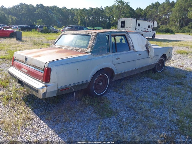 Продажа на аукционе авто 1987 Lincoln Town Car Signature, vin: 1LNBM82F8HY683653, номер лота: 45797099