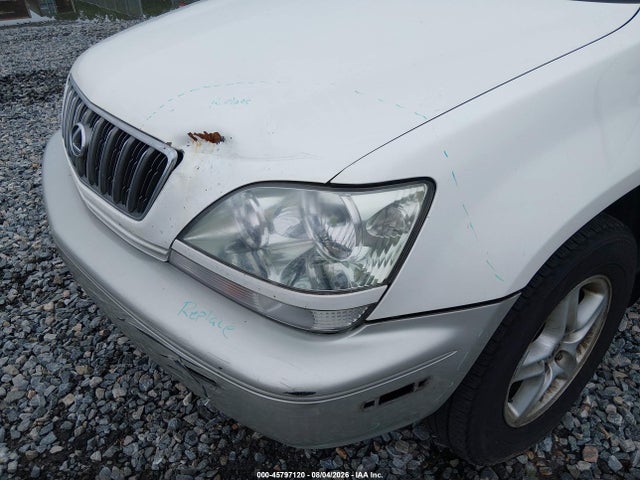 2001 Lexus Rx 300 მანქანა იყიდება აუქციონზე, vin: JTJGF10UX10100949, აუქციონის ნომერი: 45797120