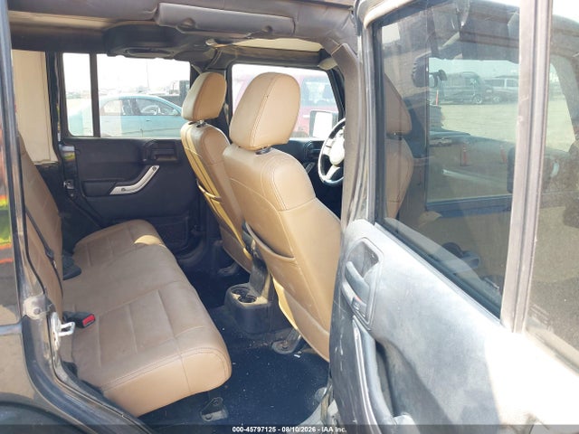 45797125 :رقم المزاد ، 1C4BJWEG0CL235807 vin ، 2012 Jeep Wrangler Unlimited Sahara مزاد بيع